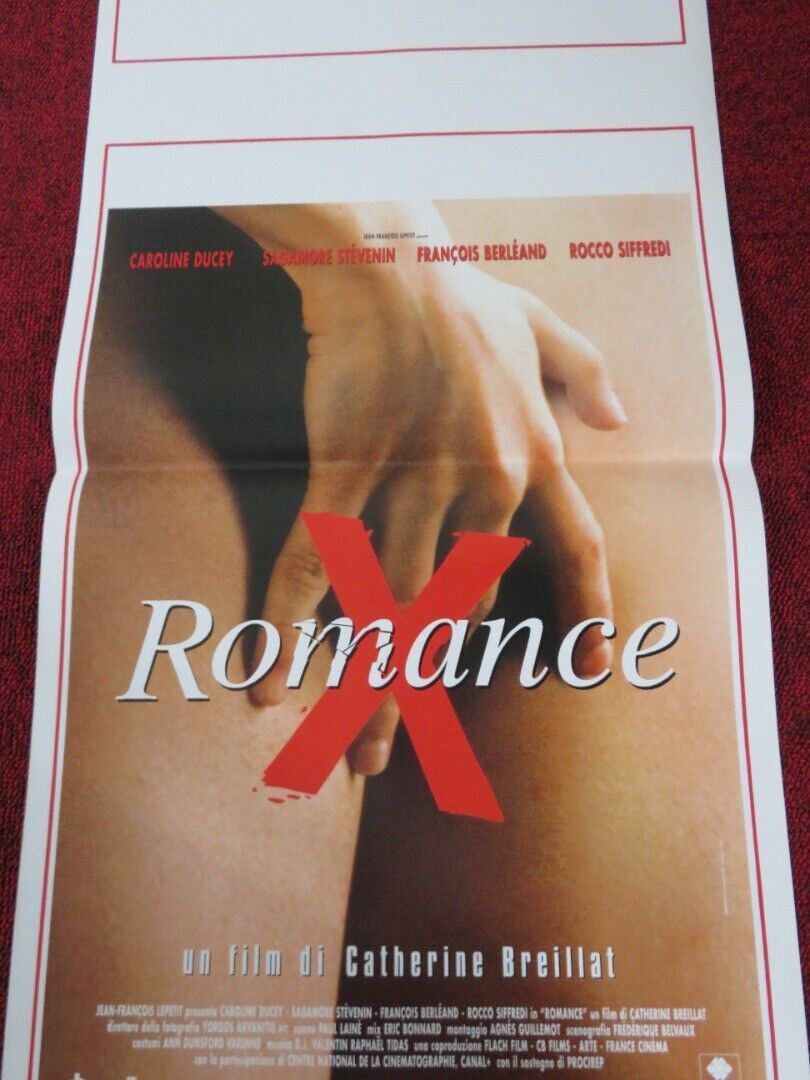 ROMANCE ITALIAN LOCANDINA (27.5"x13") POSTER CAROLINE DUCEY 1999 Movie posters