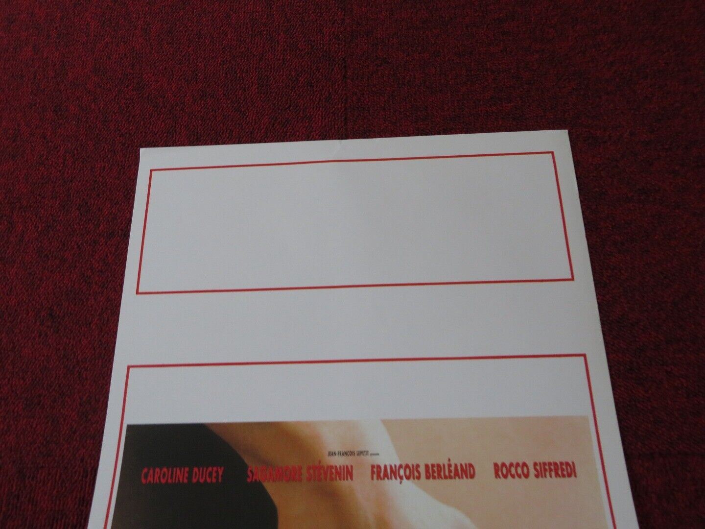 ROMANCE ITALIAN LOCANDINA (27.5"x13") POSTER CAROLINE DUCEY 1999 Movie posters