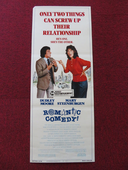 ROMANTIC COMEDY US INSERT (14"x 36") POSTER DUDLEY MOORE MARY STEENBURGEN 1983 Rendezvous Cinema Movie posters