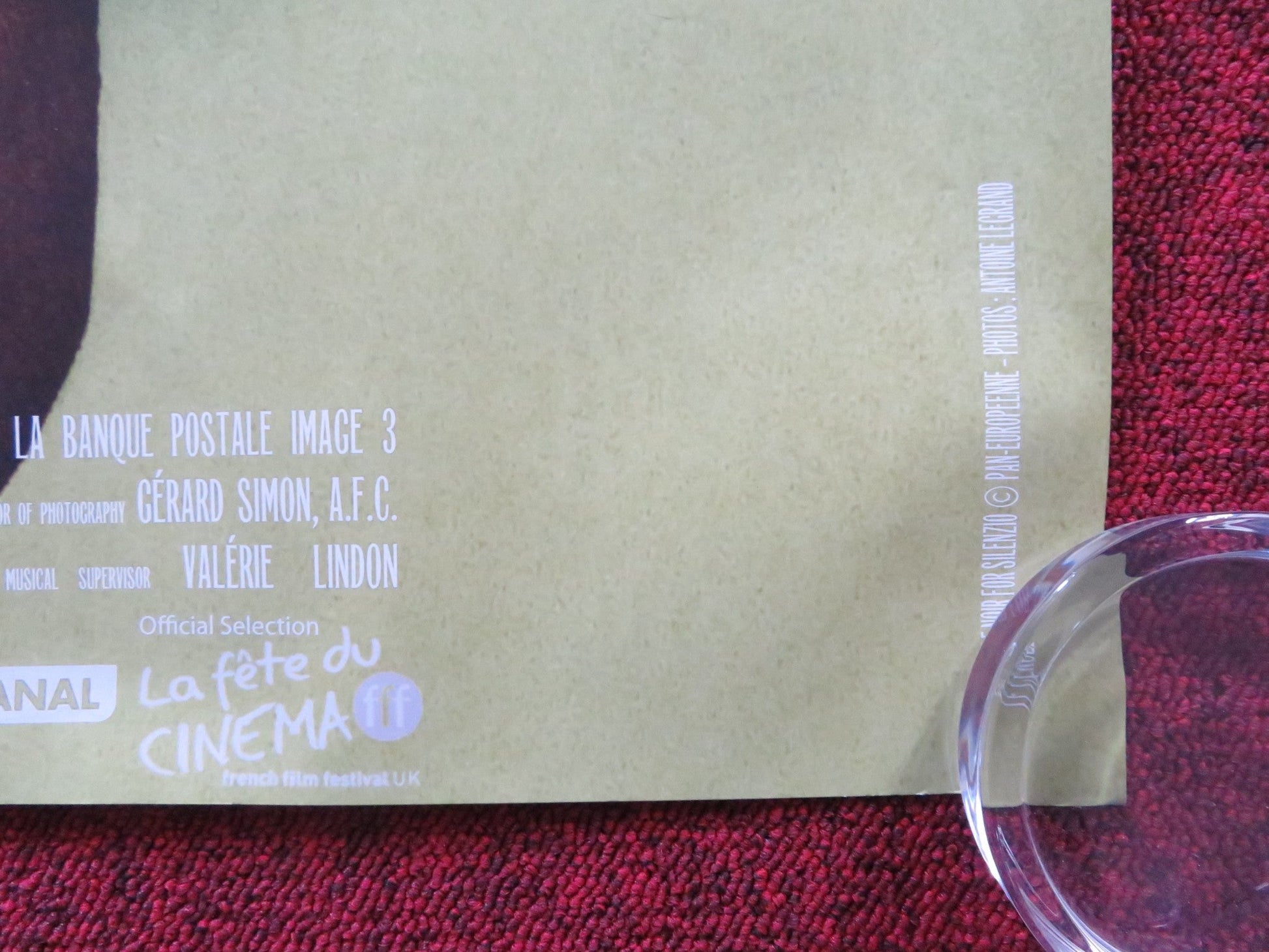 ROMANTICS ANONYMOUS UK QUAD (30"x 40") ROLLED POSTER ISABELLE CARRE 2010 Rendezvous Cinema Movie posters