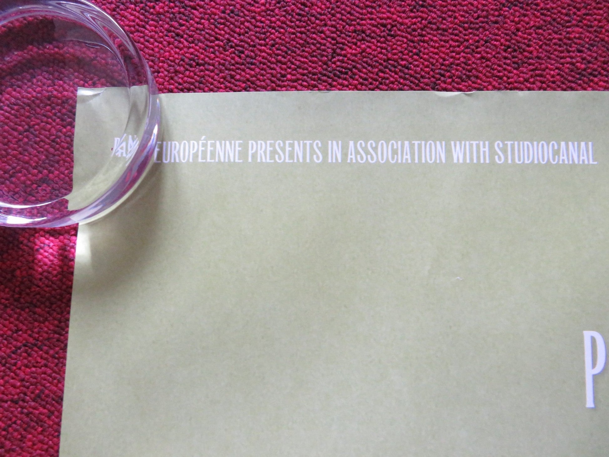 ROMANTICS ANONYMOUS UK QUAD (30"x 40") ROLLED POSTER ISABELLE CARRE 2010 Rendezvous Cinema Movie posters