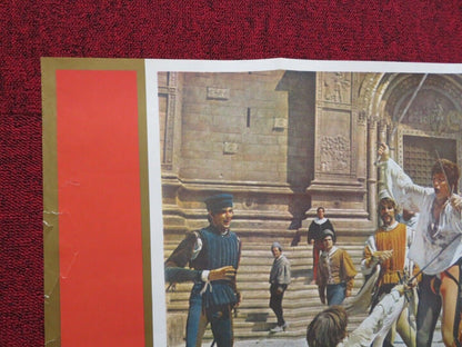 ROMEO AND JULIET FOLDED SWEDISH ONE SHEET POSTER OLIVIA HUSSEY LEONARD WHITING - Rendezvous Cinema