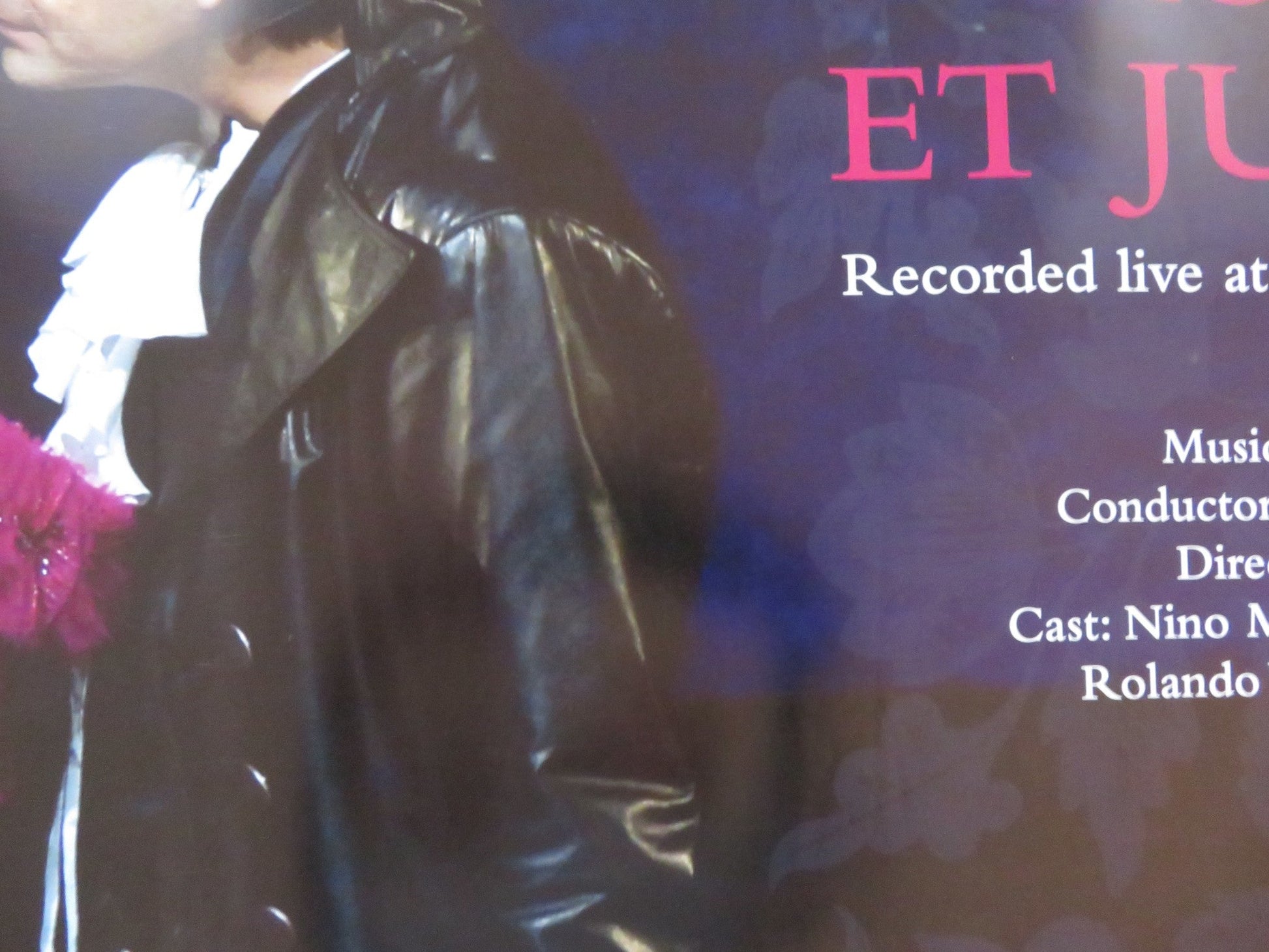 ROMEO ET JULLIETTE RECORDED LIVE..SALZBURG UK QUAD (30"x 40") ROLLED POSTER 2008 Rendezvous Cinema Movie posters