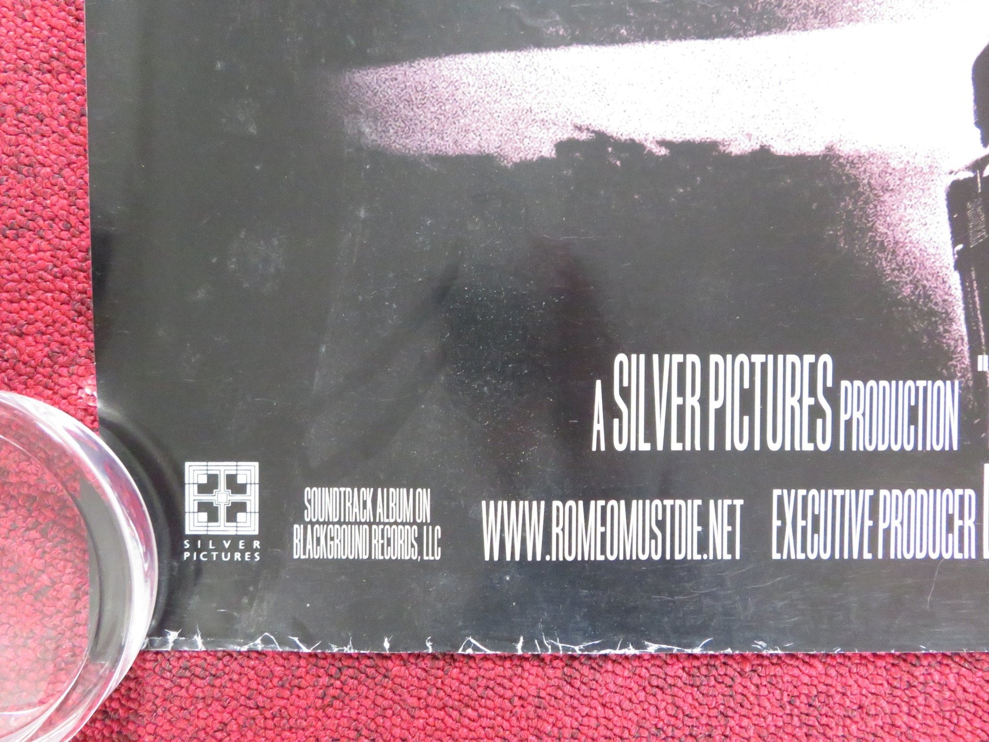 ROMEO MUST DIE UK QUAD (30"x 40") ROLLED POSTER JET LI AALIYAH 2000 Rendezvous Cinema Movie posters