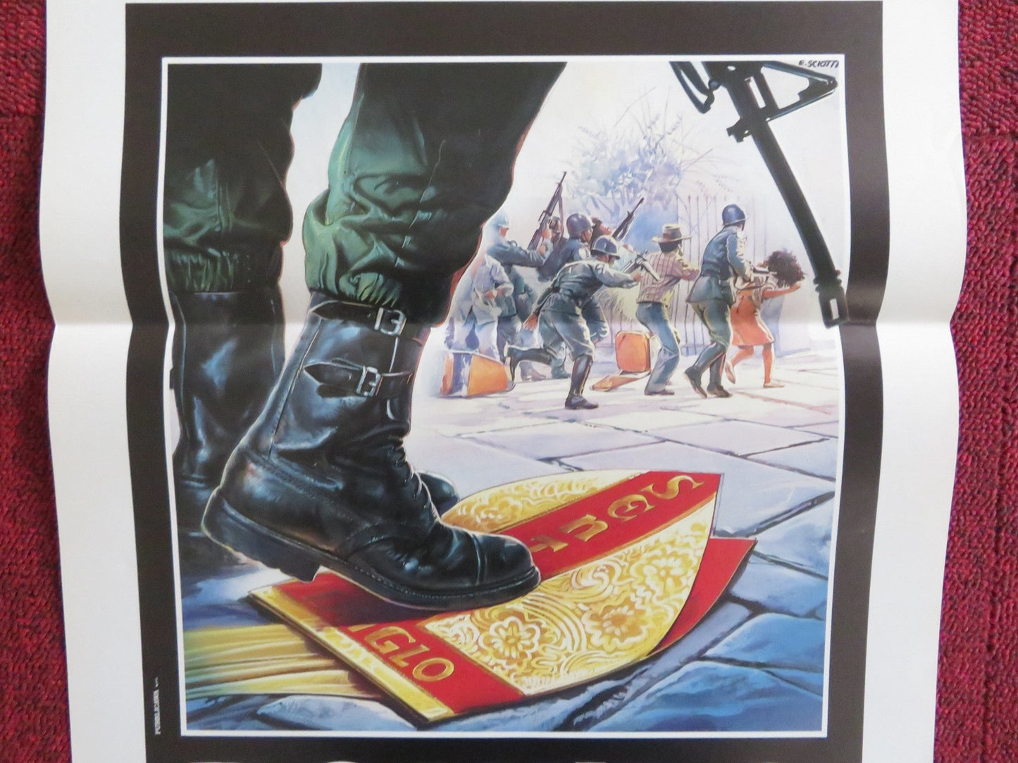 ROMERO ITALIAN LOCANDINA POSTER RAUL JULIA RICHARD JORDAN 1989 Rendezvous Cinema Movie posters