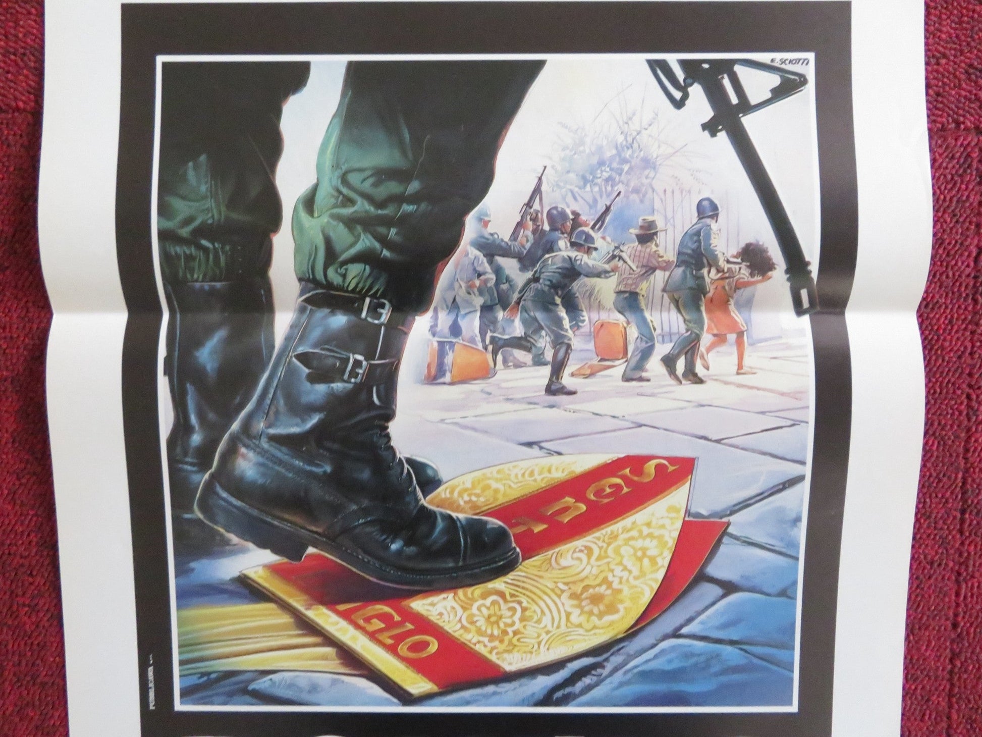 ROMERO ITALIAN LOCANDINA POSTER RAUL JULIA RICHARD JORDAN 1989 Rendezvous Cinema Movie posters