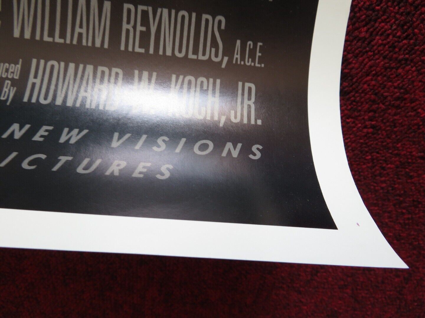 ROOFTOPS US ONE SHEET ROLLED POSTER JASON GEDRICK TROY BYER 1989 Movie posters