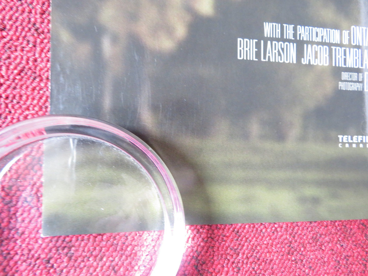 ROOM US ONE SHEET ROLLED POSTER BRIE LARSON JACOB TREMBLAY 2015 Rendezvous Cinema Movie posters