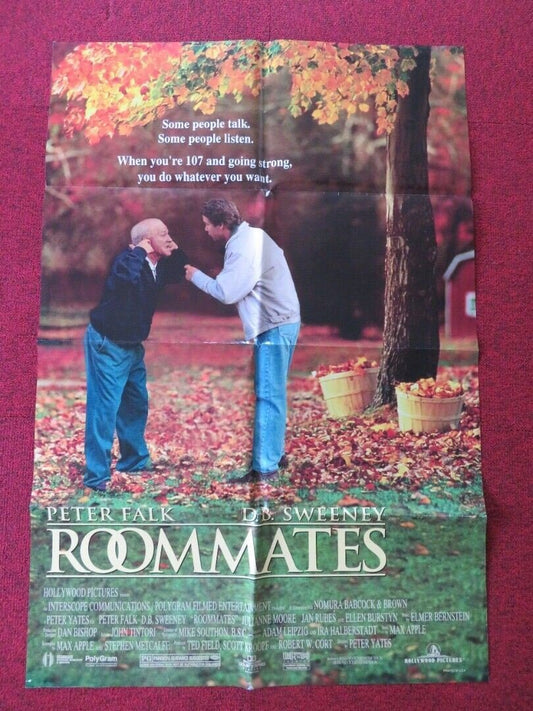 ROOMMATES FOLDED US ONE SHEET POSTER PETER FALK D.B.SWEENEY 1995 Movie posters