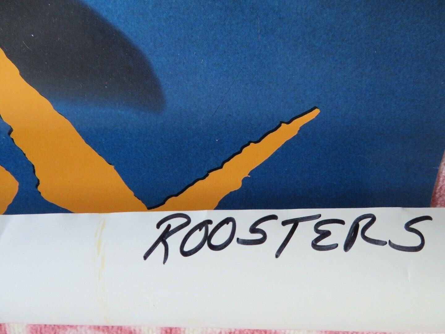 ROOSTERS US ONE SHEET ROLLED POSTER EDWARD JAMES OLMOS 1995 - Rendezvous Cinema
