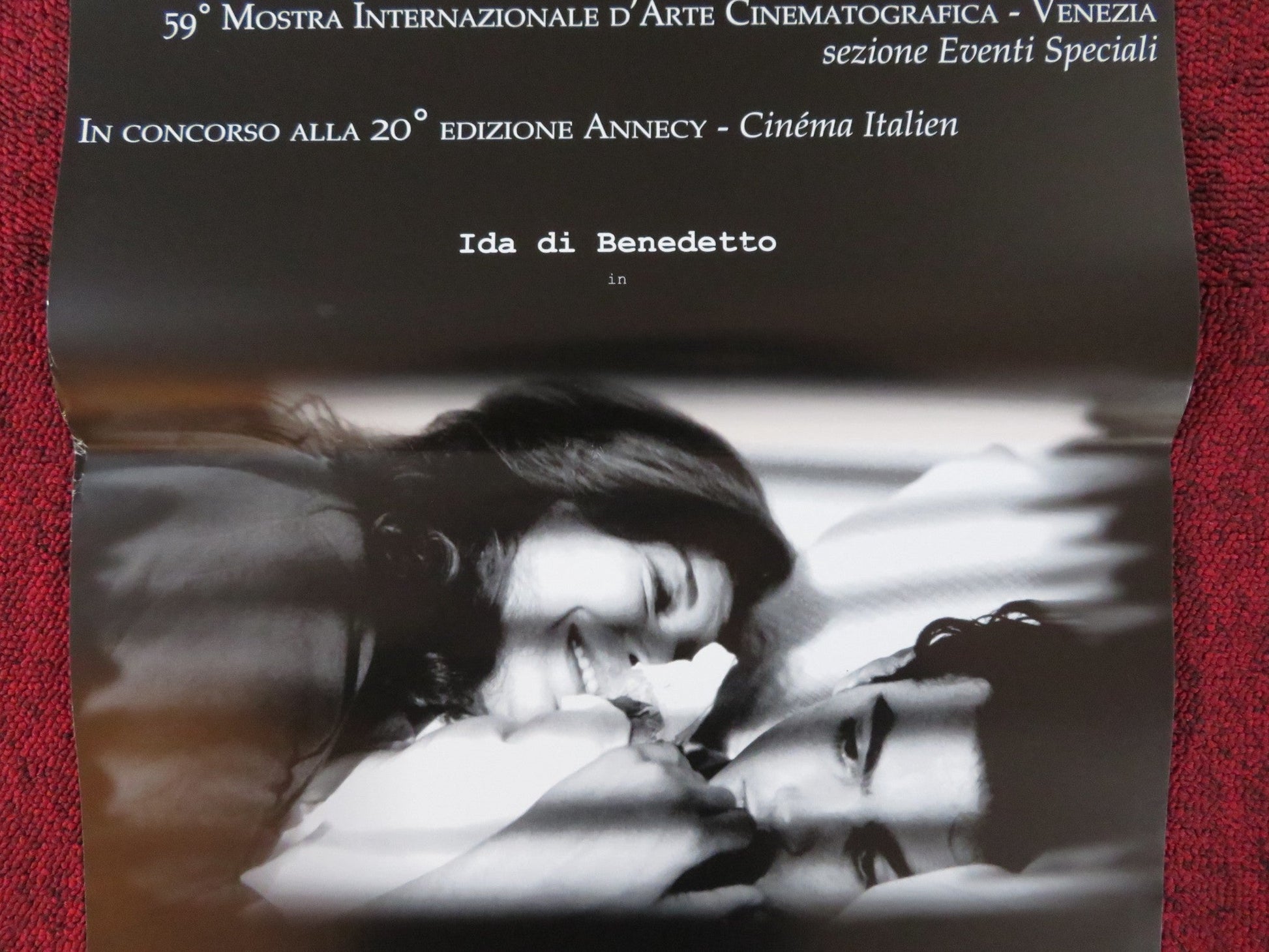 ROSA FUNZECA ITALIAN LOCANDINA POSTER IDA DI BENEDETTO PRIMO REGGIANI 2002 Rendezvous Cinema Movie posters