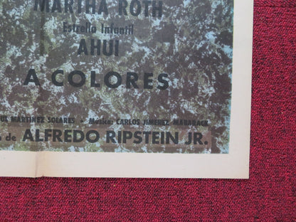 ROSARIO FOLDED MEXICAN POSTER MARGA LOPEZ ENRIQUE LIZALDE 1971 Rendezvous Cinema Movie posters