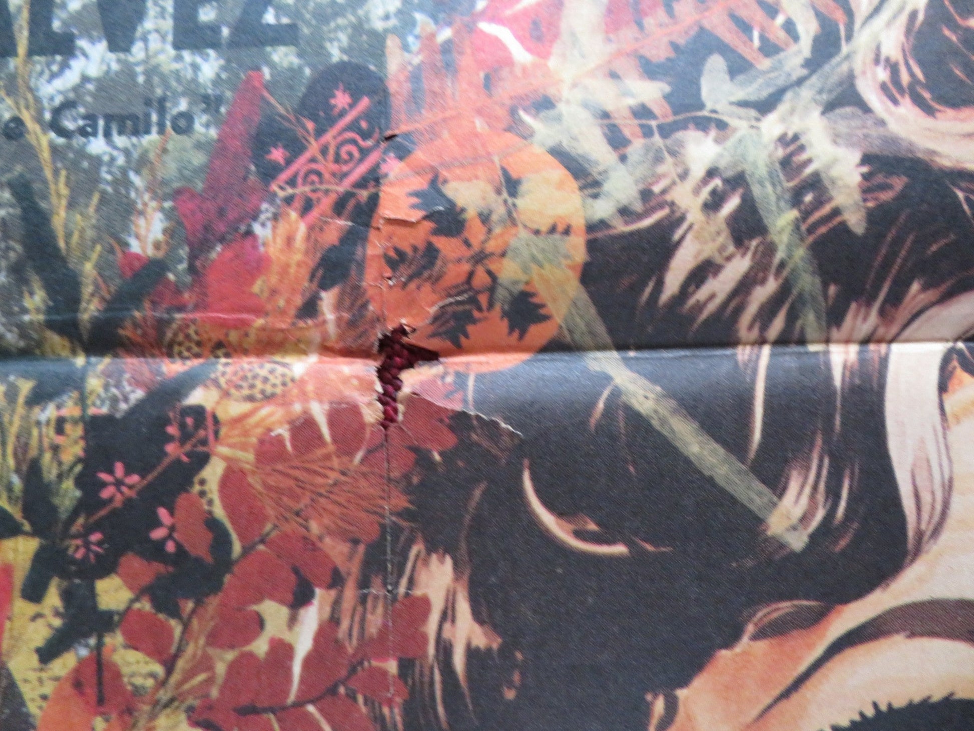 ROSARIO FOLDED MEXICAN POSTER MARGA LOPEZ ENRIQUE LIZALDE 1971 Rendezvous Cinema Movie posters