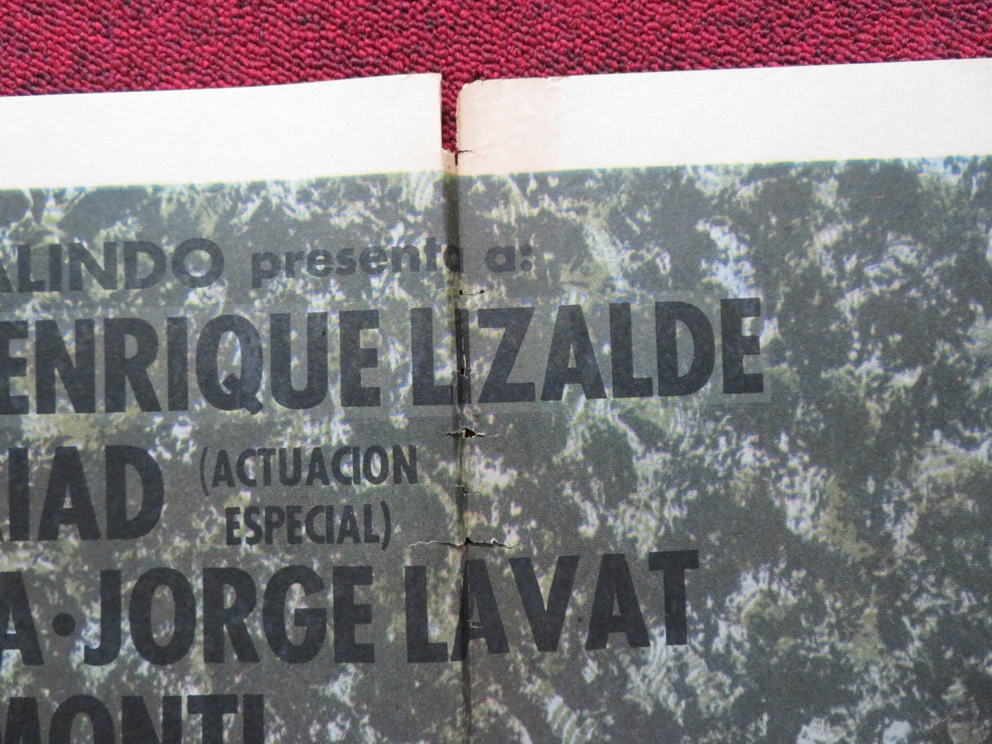 ROSARIO FOLDED MEXICAN POSTER MARGA LOPEZ ENRIQUE LIZALDE 1971 Rendezvous Cinema Movie posters