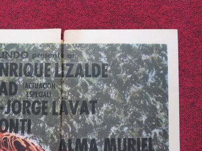 ROSARIO FOLDED MEXICAN POSTER MARGA LOPEZ ENRIQUE LIZALDE 1971 Rendezvous Cinema Movie posters