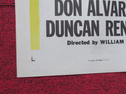 ROSE OF THE RIO GRANDE FOLDED US ONE SHEET POSTER JOHN CARROLL 1948 Movie posters