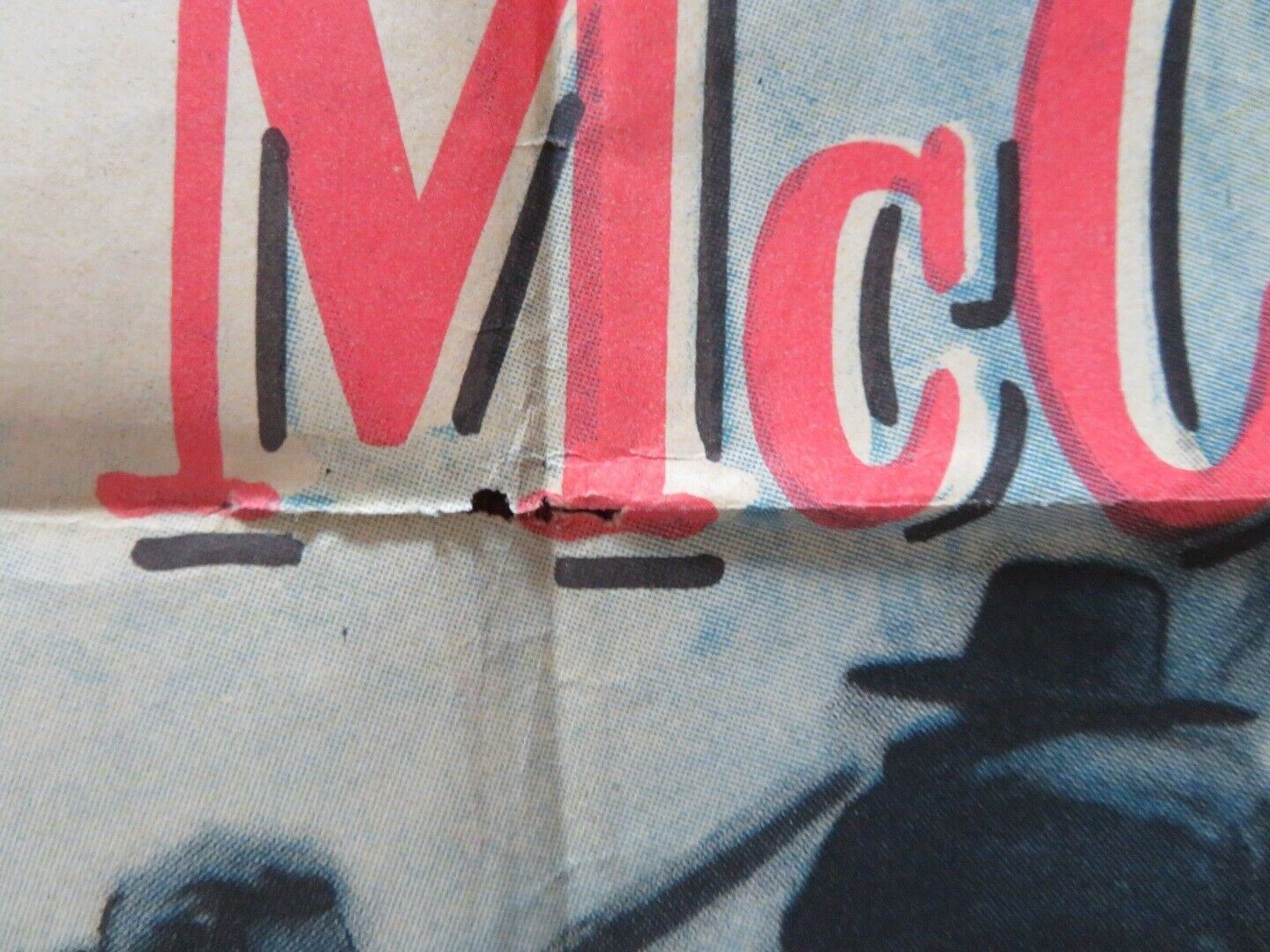 ROSEANNA MCCOY FOLDED US ONE SHEET POSTER FARLEY GRANGER 1949 Movie posters