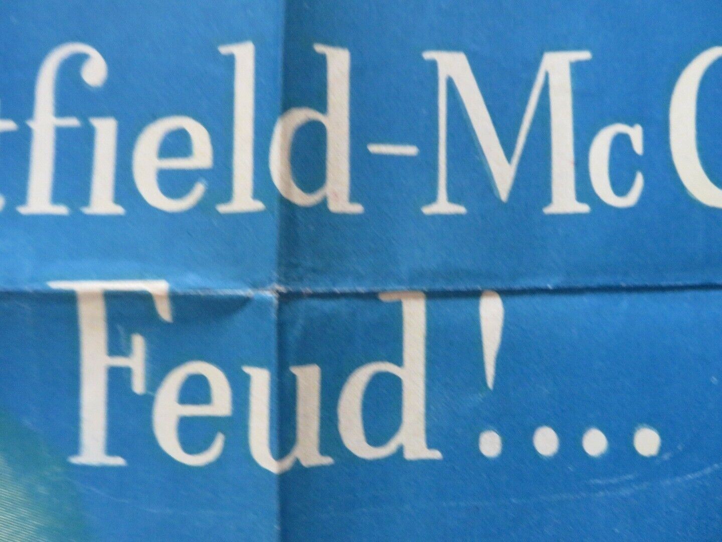 ROSEANNA MCCOY FOLDED US ONE SHEET POSTER FARLEY GRANGER 1949 Movie posters