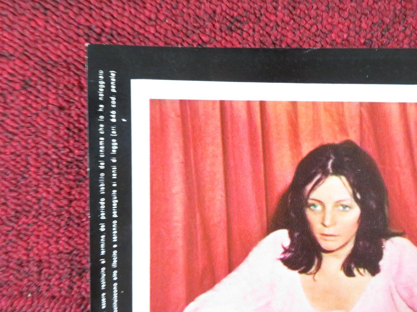 ROSEBUD - A ITALIAN FOTOBUSTA POSTER PETER O'TOOLE RICHARD ATTENBOROUGH 1975 Rendezvous Cinema Movie posters