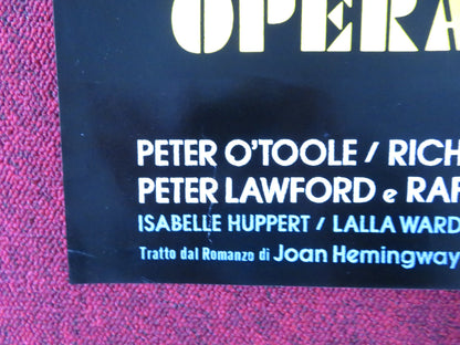 ROSEBUD - C ITALIAN FOTOBUSTA POSTER PETER O'TOOLE RICHARD ATTENBOROUGH 1975 Rendezvous Cinema Movie posters