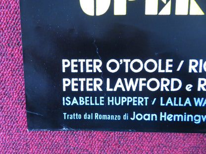 ROSEBUD - D ITALIAN FOTOBUSTA POSTER PETER O'TOOLE RICHARD ATTENBOROUGH 1975 Rendezvous Cinema Movie posters