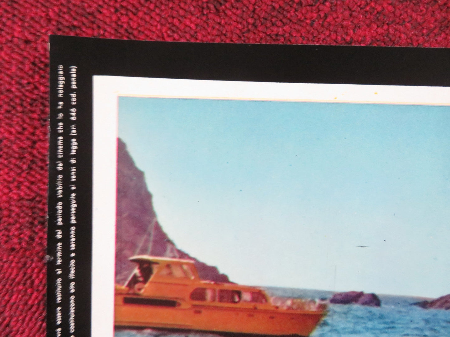 ROSEBUD - D ITALIAN FOTOBUSTA POSTER PETER O'TOOLE RICHARD ATTENBOROUGH 1975 Rendezvous Cinema Movie posters