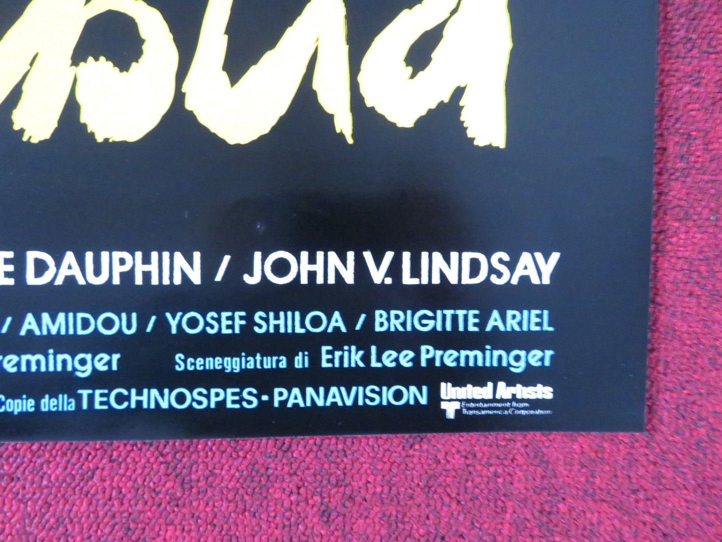 ROSEBUD - E ITALIAN FOTOBUSTA POSTER PETER O'TOOLE RICHARD ATTENBOROUGH 1975 Rendezvous Cinema Movie posters