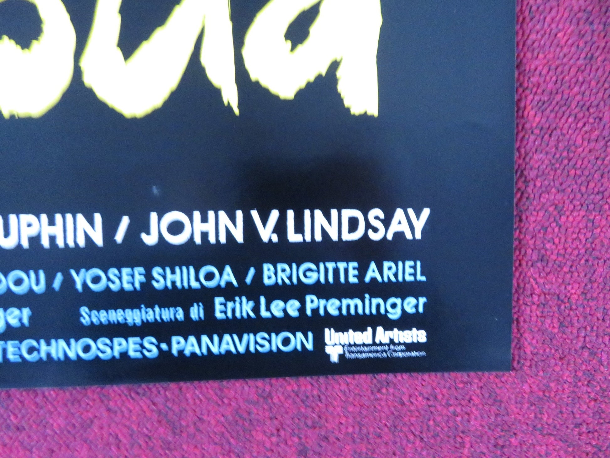 ROSEBUD - F ITALIAN FOTOBUSTA POSTER PETER O'TOOLE RICHARD ATTENBOROUGH 1975 Rendezvous Cinema Movie posters