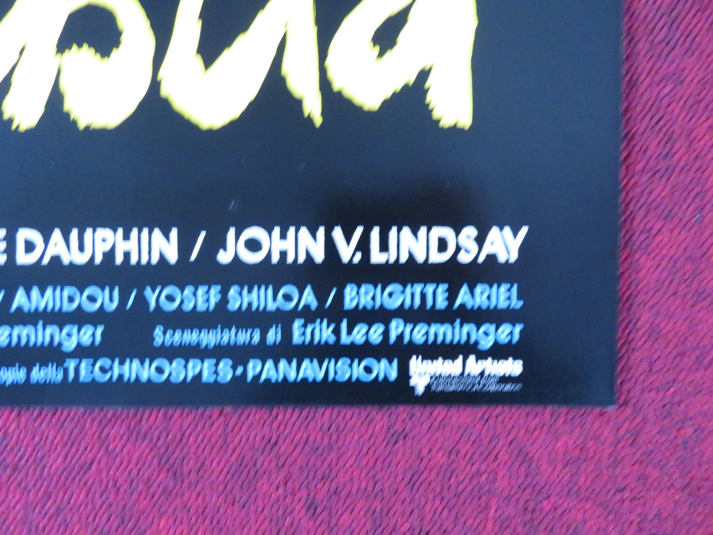 ROSEBUD - H ITALIAN FOTOBUSTA POSTER PETER O'TOOLE RICHARD ATTENBOROUGH 1975 Rendezvous Cinema Movie posters