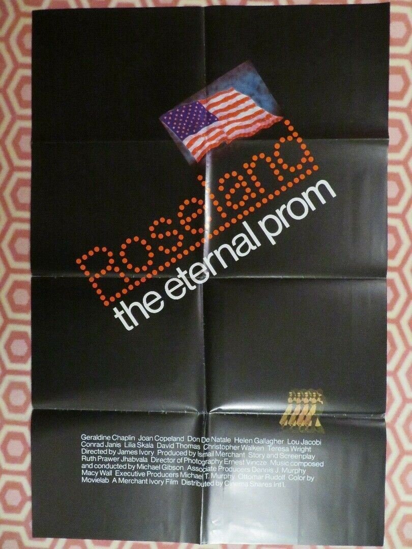 ROSELAND US ONE SHEET POSTER CHISTOPHER WALKEN GERALDINE CHAPLIN '77 Movie posters