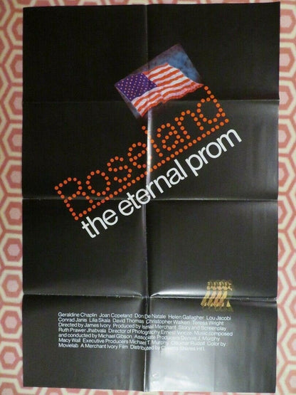 ROSELAND US ONE SHEET POSTER CHISTOPHER WALKEN GERALDINE CHAPLIN '77 Movie posters