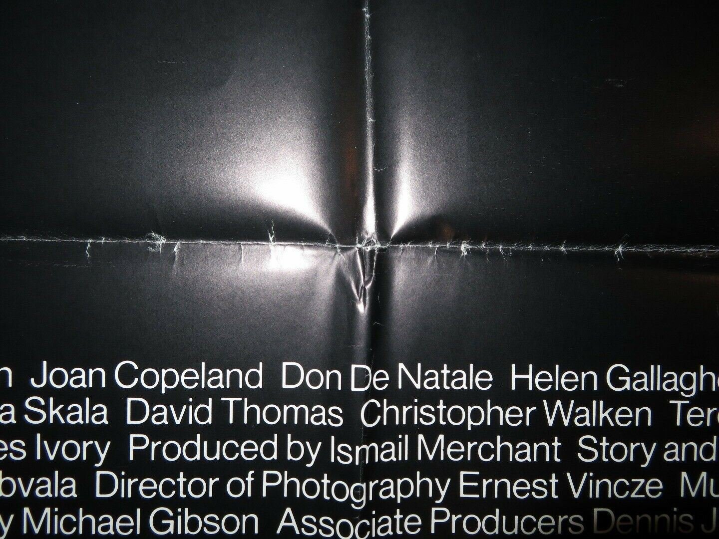 ROSELAND US ONE SHEET POSTER CHISTOPHER WALKEN GERALDINE CHAPLIN '77 Movie posters