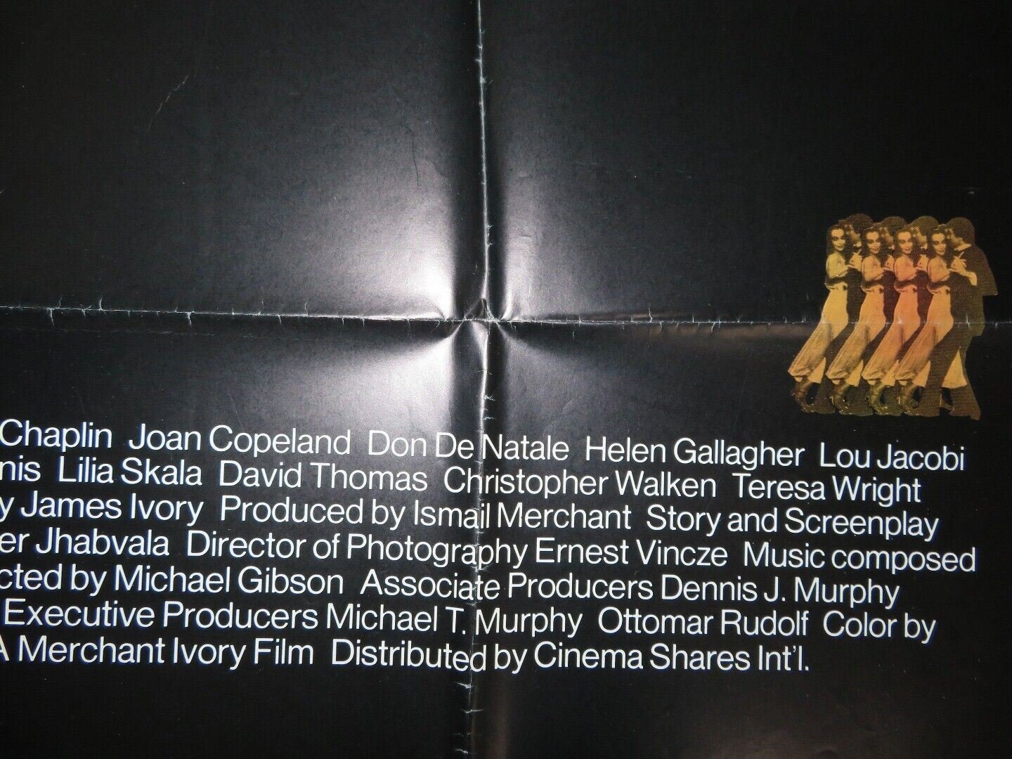 ROSELAND US ONE SHEET POSTER GERALDINE CHAPLIN 1977 Movie posters