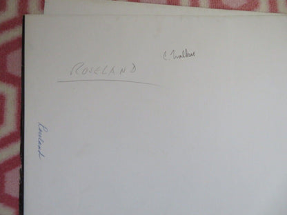 ROSELAND US ONE SHEET POSTER GERALDINE CHAPLIN 1977 Movie posters