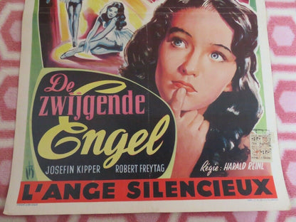 ROSEN RESLI / DE ZWIJGENDE ENGEL BELGIUM (20"x 14") POSTER CHRISTINE KAUFMANN Movie posters