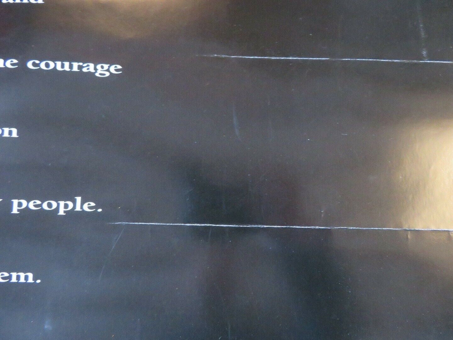 ROSEWOOD US ONE SHEET ROLLED POSTER JON VIOGHT 1997 Movie posters