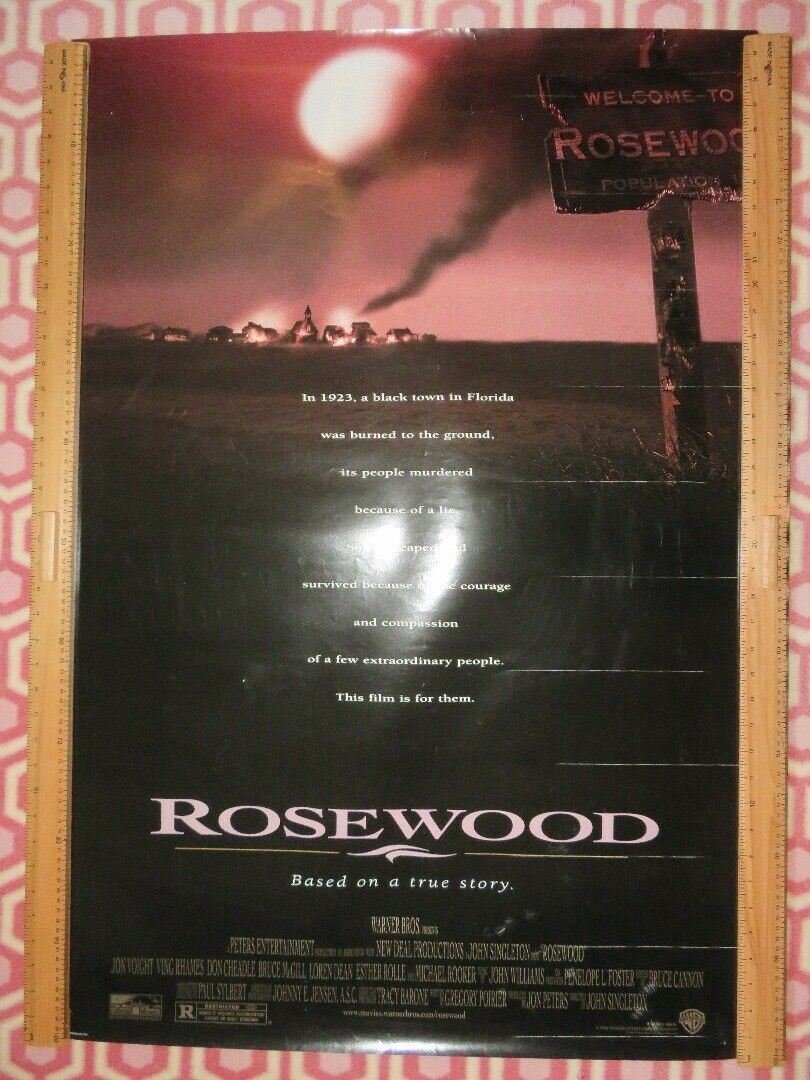 ROSEWOOD US ONE SHEET ROLLED POSTER JON VIOGHT 1997 Movie posters