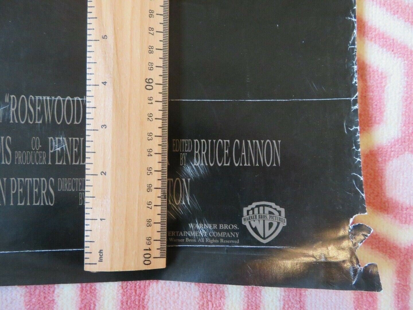 ROSEWOOD US ONE SHEET ROLLED POSTER JON VIOGHT 1997 Movie posters