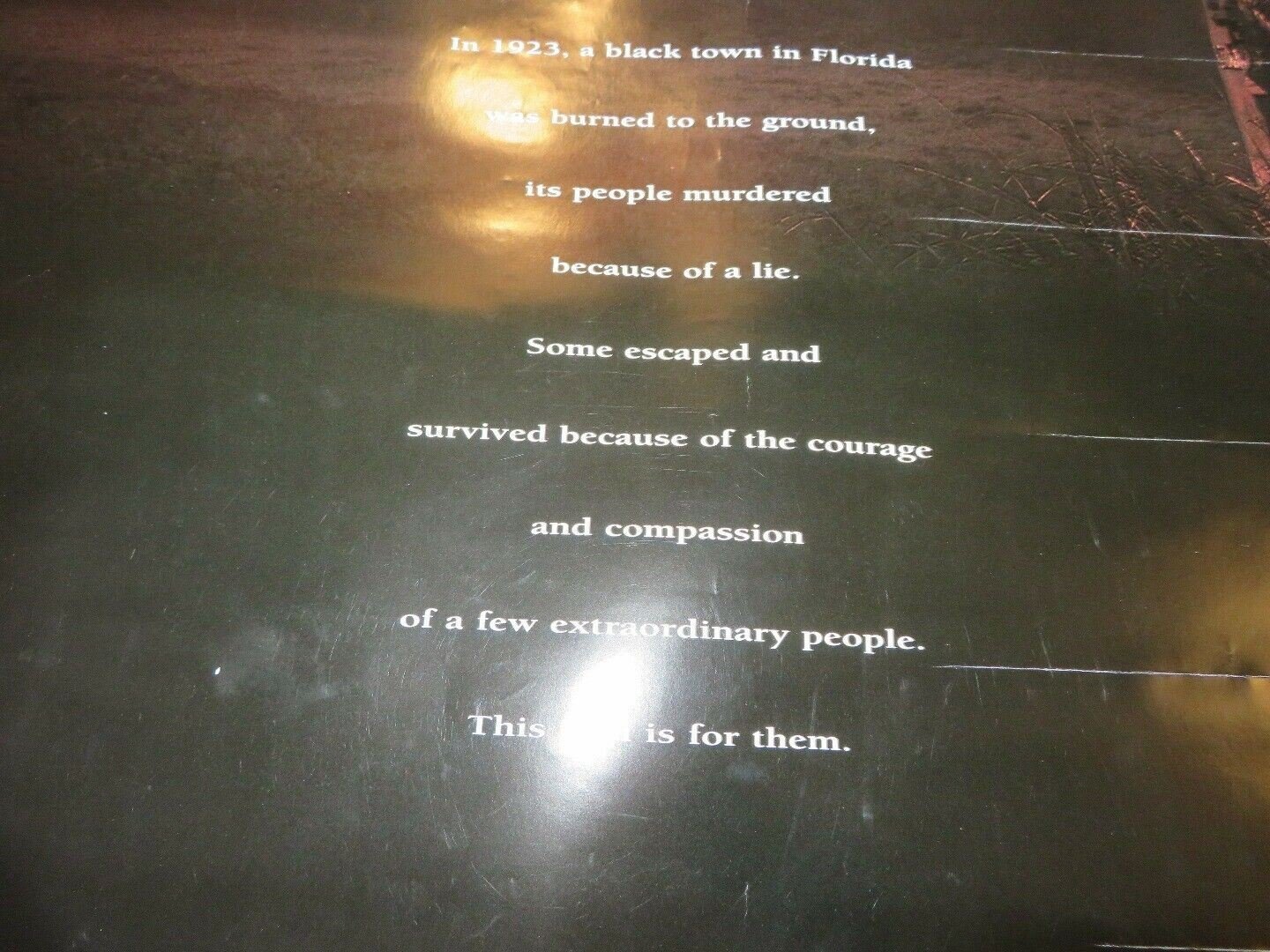 ROSEWOOD US ONE SHEET ROLLED POSTER JON VIOGHT 1997 Movie posters