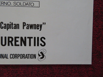 ROSOLINO PATERNO, SOLDATO SPANISH ROLLED POSTER NIINO MANFREDI JASON ROBARDS Movie posters