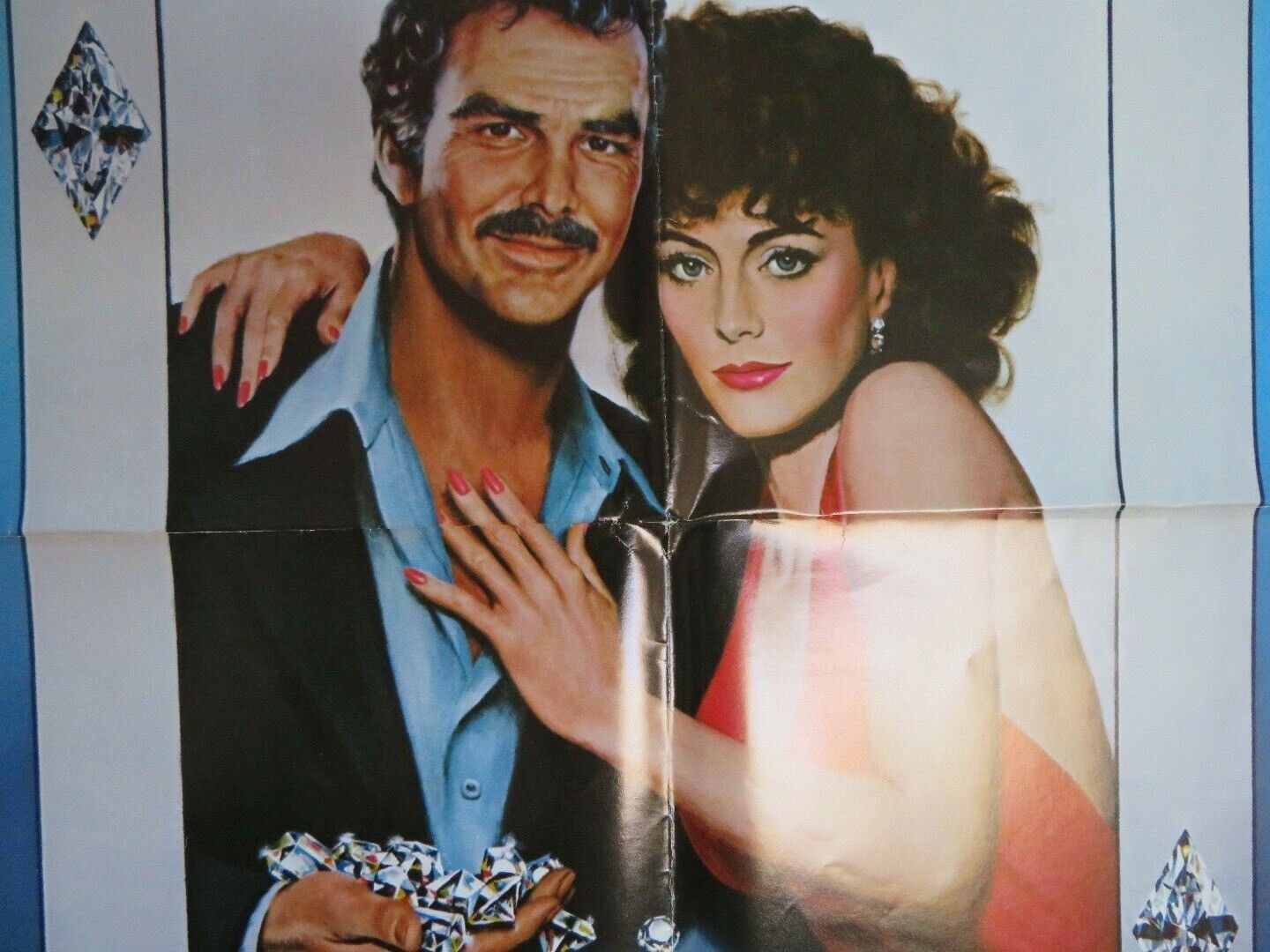ROUGH CUT US ONE SHEET POSTER BURT RETNOLDS DAVID NIVEN 1980 - Rendezvous Cinema