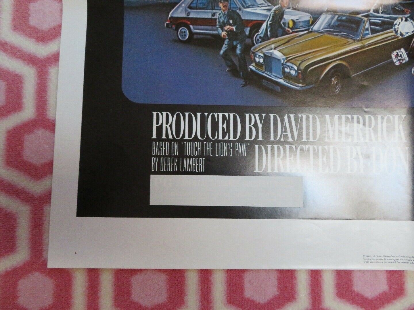 ROUGH CUT US ONE SHEET POSTER BURT RETNOLDS DAVID NIVEN 1980 - Rendezvous Cinema