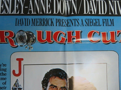 ROUGH CUT US ONE SHEET POSTER BURT RETNOLDS DAVID NIVEN 1980 - Rendezvous Cinema