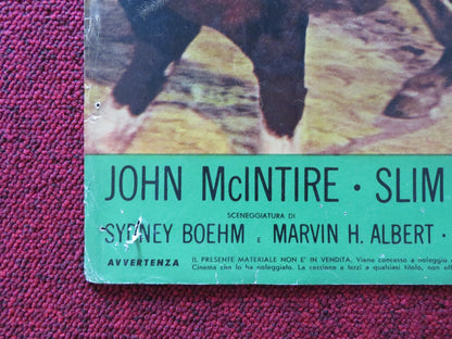 ROUGH NIGHT IN JERICHO - A ITALIAN FOTOBUSTA POSTER GEORGE PEPPARD D MARTIN 1967 Rendezvous Cinema Movie posters