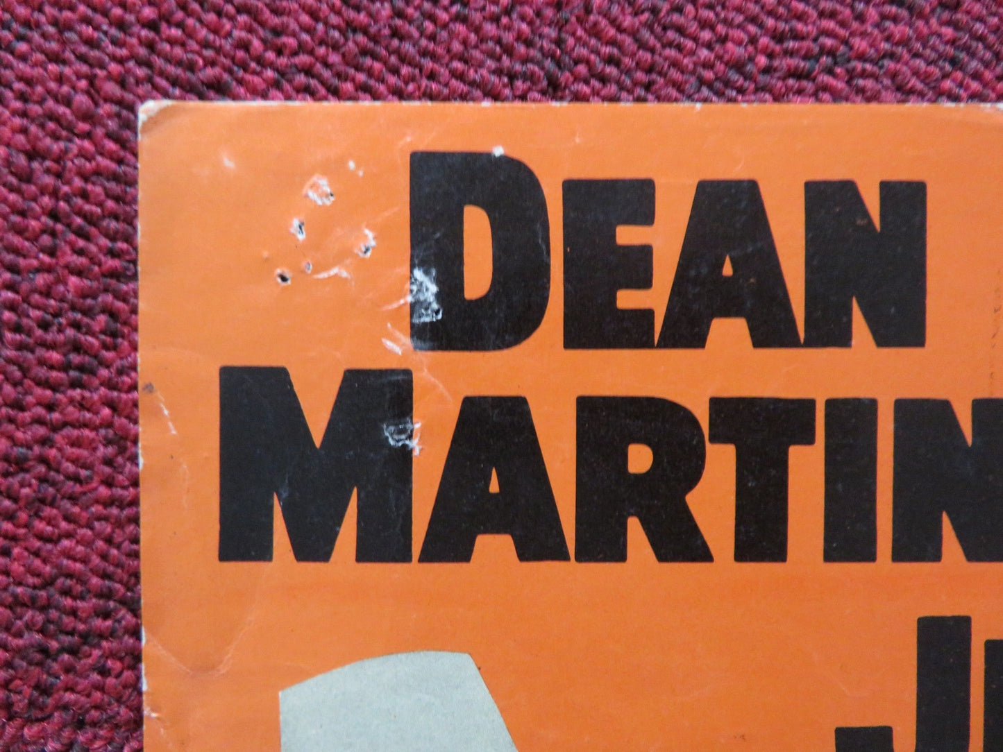 ROUGH NIGHT IN JERICHO - E ITALIAN FOTOBUSTA POSTER GEORGE PEPPARD D MARTIN 1967 Rendezvous Cinema Movie posters