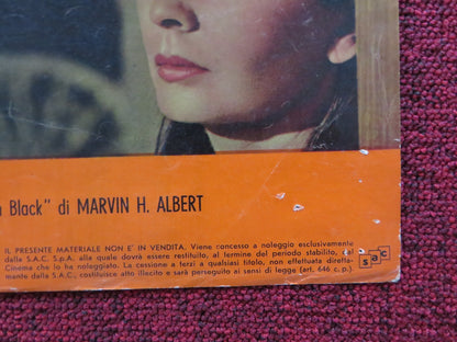 ROUGH NIGHT IN JERICHO - F ITALIAN FOTOBUSTA POSTER GEORGE PEPPARD D MARTIN 1967 Rendezvous Cinema Movie posters