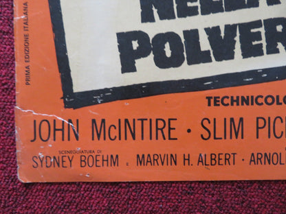 ROUGH NIGHT IN JERICHO - F ITALIAN FOTOBUSTA POSTER GEORGE PEPPARD D MARTIN 1967 Rendezvous Cinema Movie posters