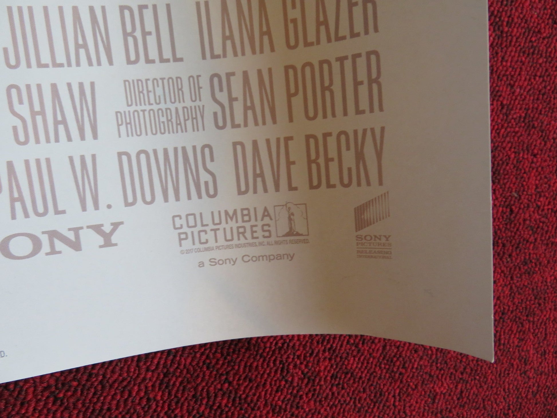 ROUGH NIGHT UK QUAD (30"x 40") ROLLED POSTER SCARLETT JOHANSSON ZOE KRAVITZ 2017 Rendezvous Cinema Movie posters