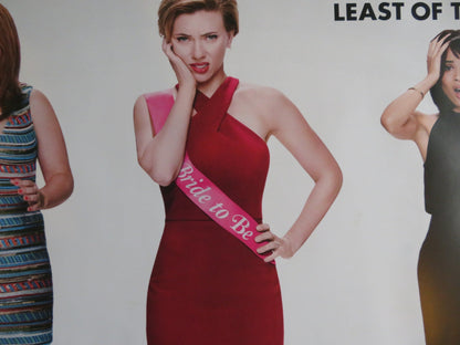 ROUGH NIGHT UK QUAD (30"x 40") ROLLED POSTER SCARLETT JOHANSSON ZOE KRAVITZ 2017 Rendezvous Cinema Movie posters