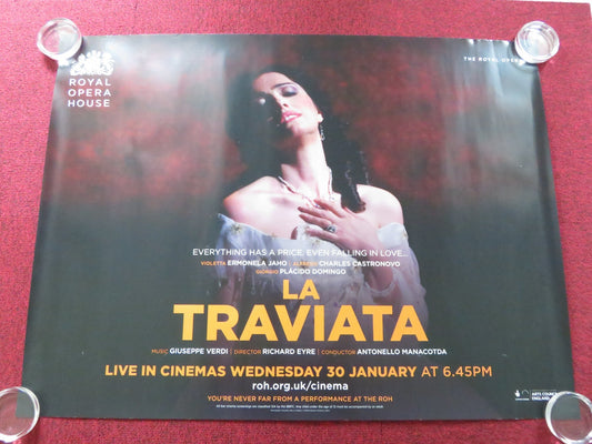 ROYAL OPERA HOUSE: LA TRAVIATA UK QUAD (30"x 40") ROLLED POSTER 2019 Rendezvous Cinema Movie posters